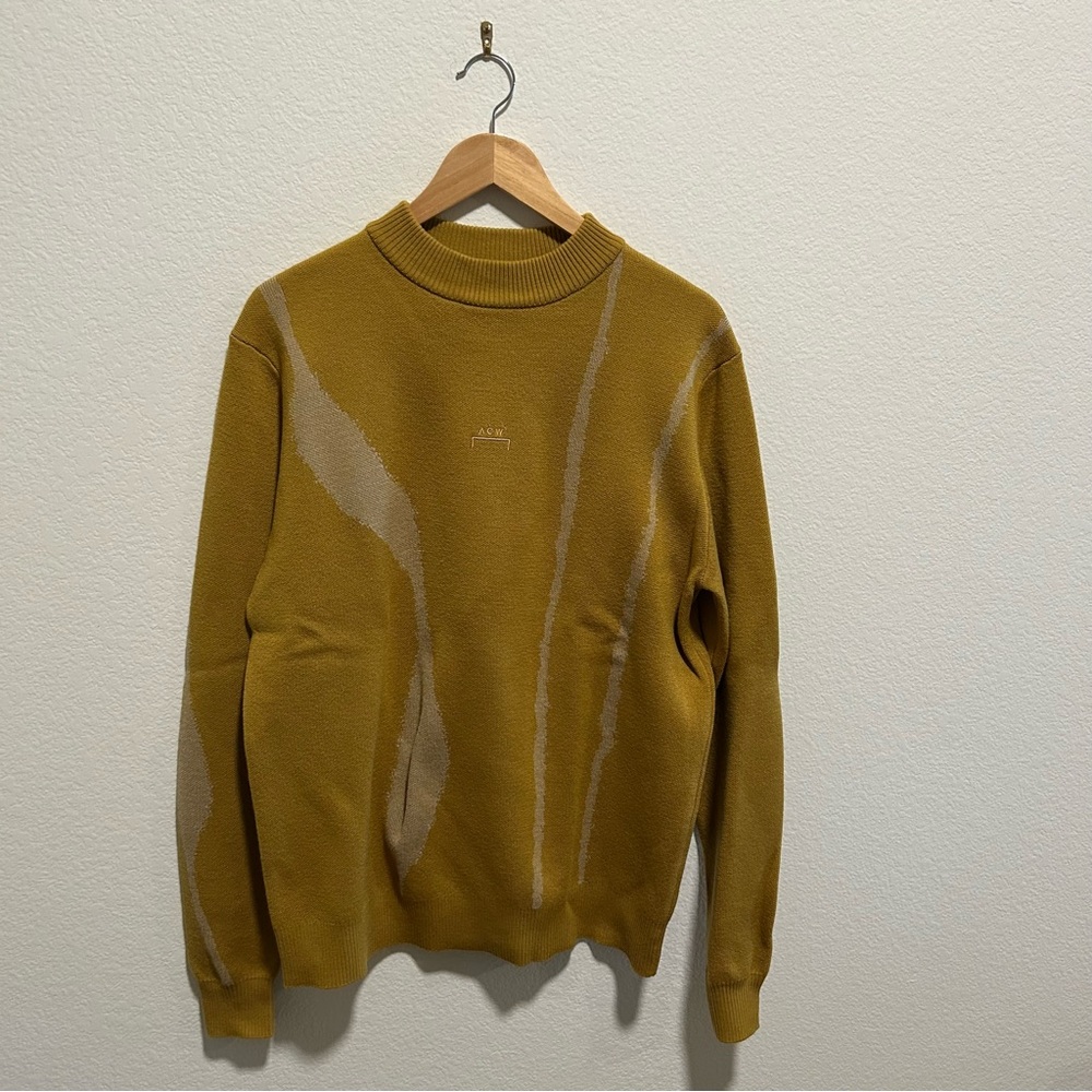 A Cold Wall ACW Contrast knit sweater